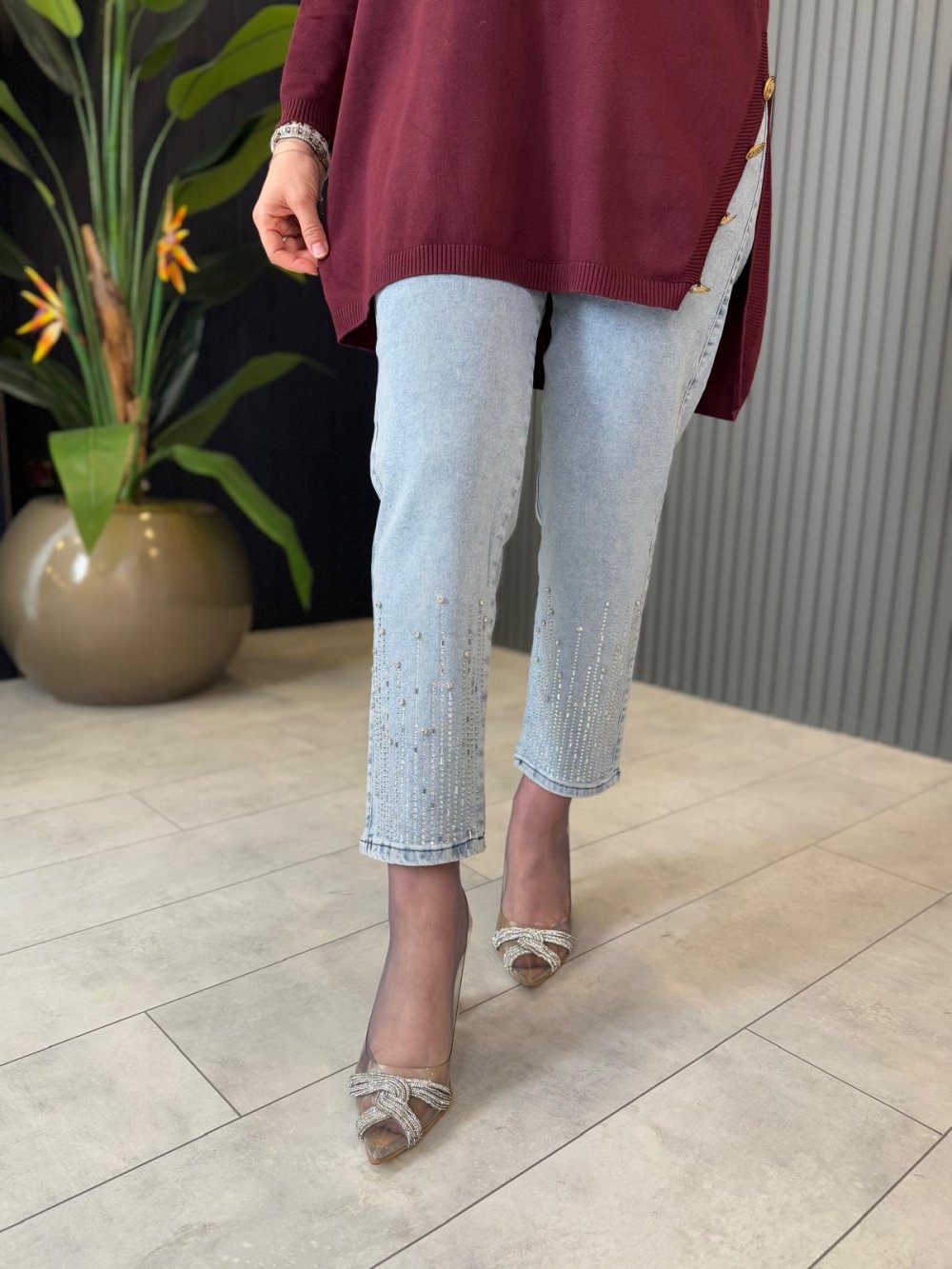 Berlin Baby Blue Jean Pants