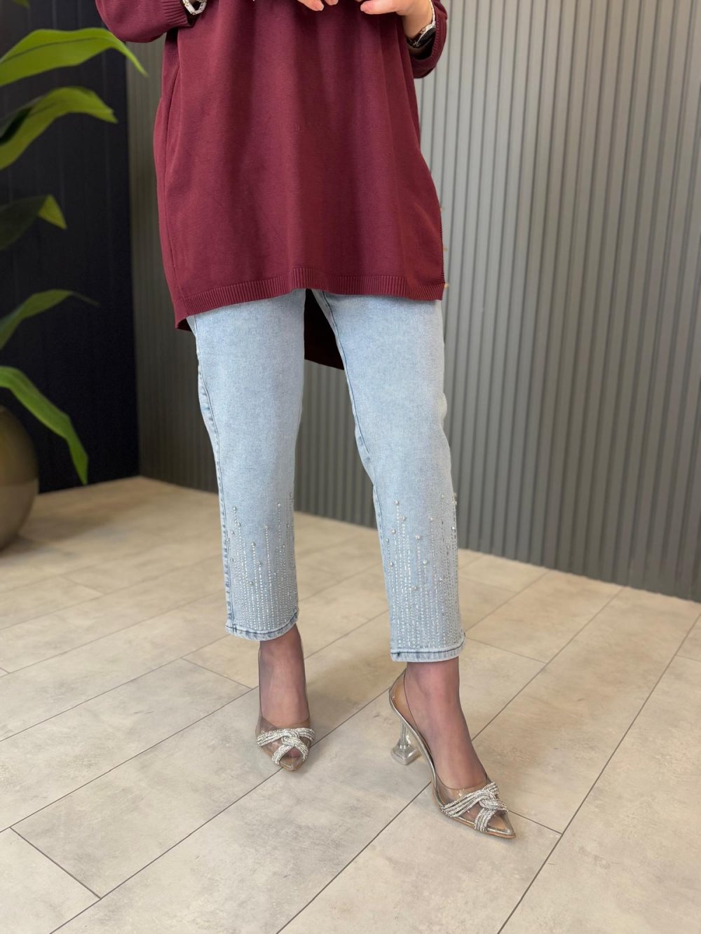 Berlin Baby Blue Jean Pants