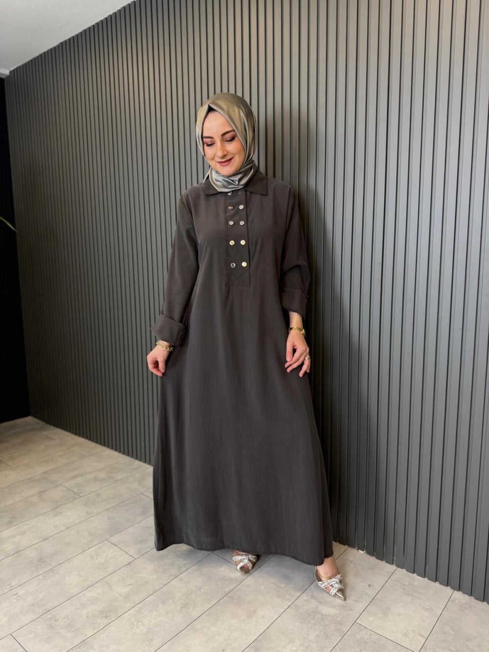 Cupra Dress Gray