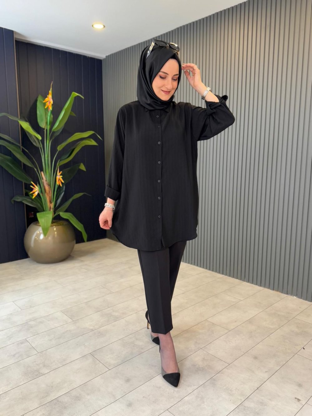 Dabil Pants Black