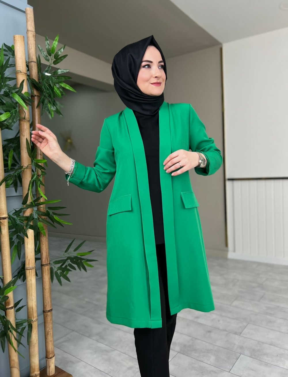 Benetton Crepe Jacket