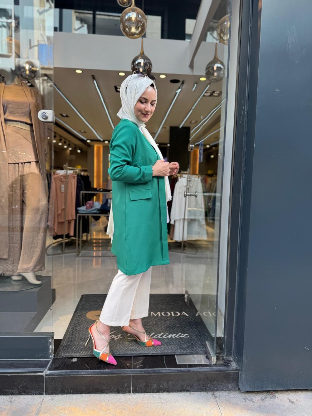 Benetton Crepe Jacket