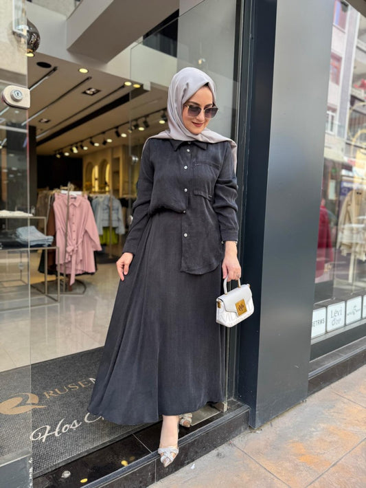 Levidor Skirted Set Black