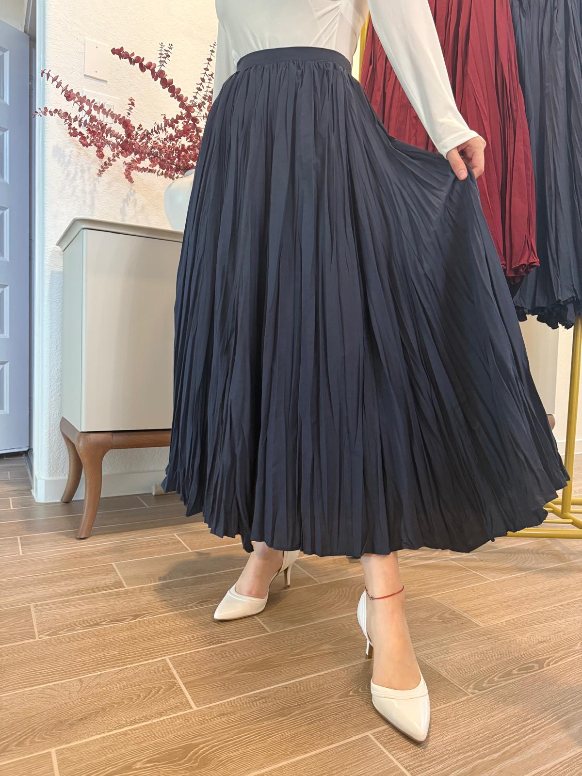 Pleated skirts