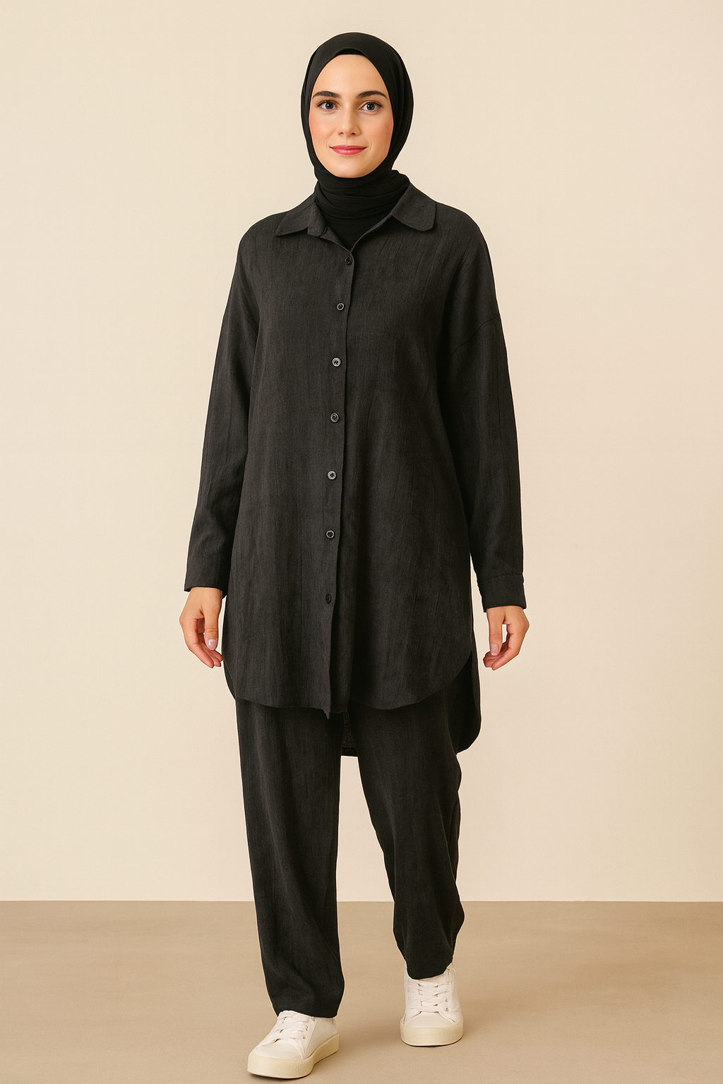 Two-piece linen sets