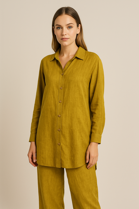 Two-piece linen sets