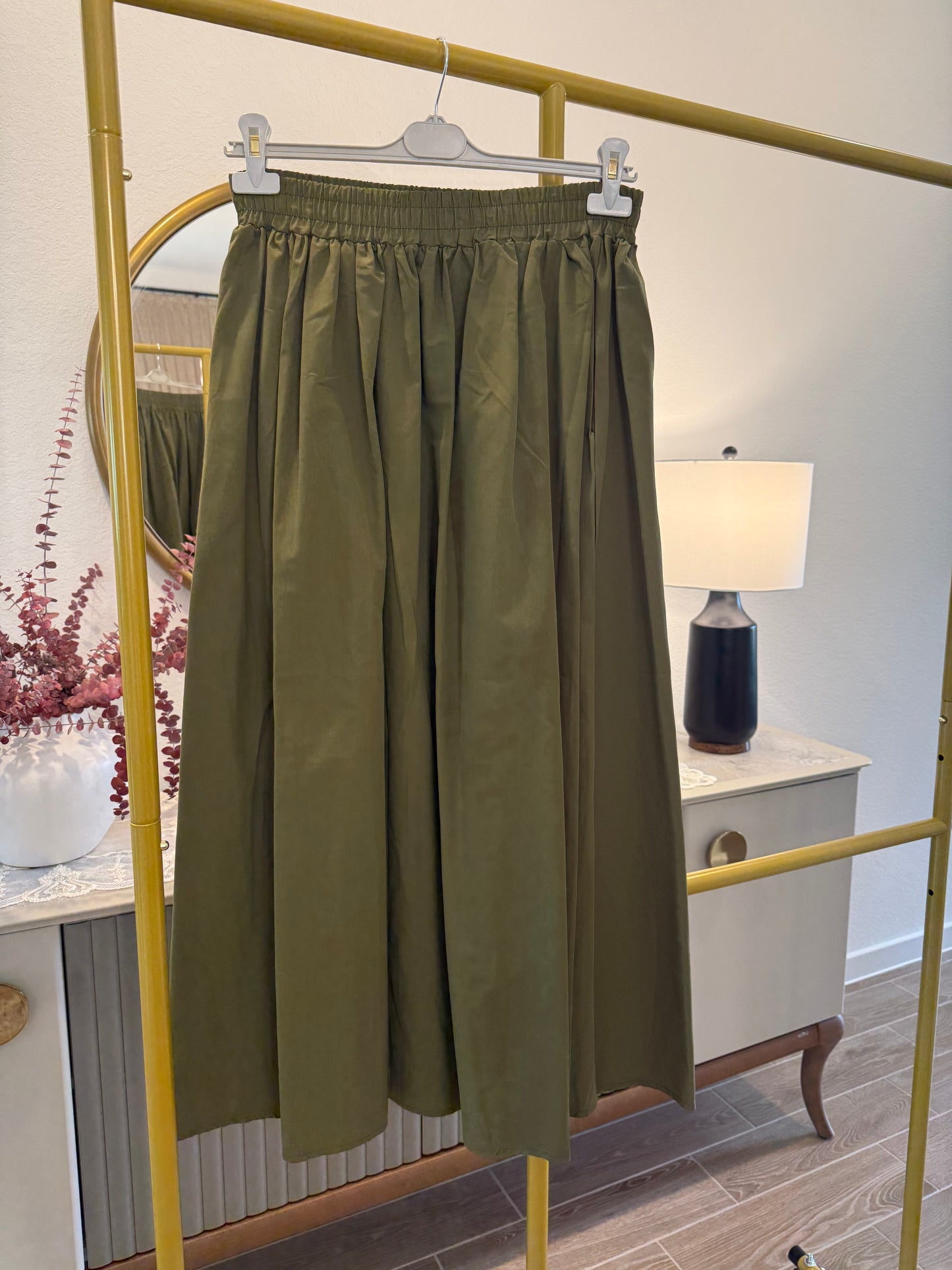 A-Line Maxi Skirt