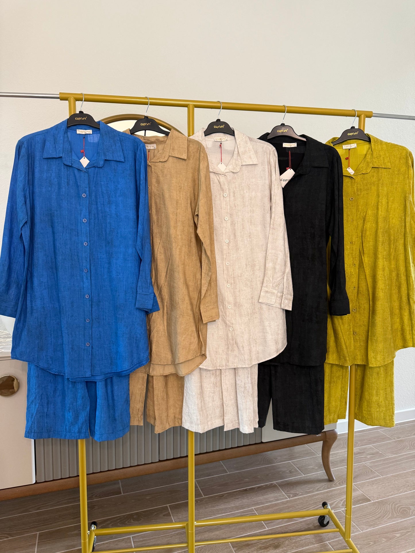 Two-piece linen sets