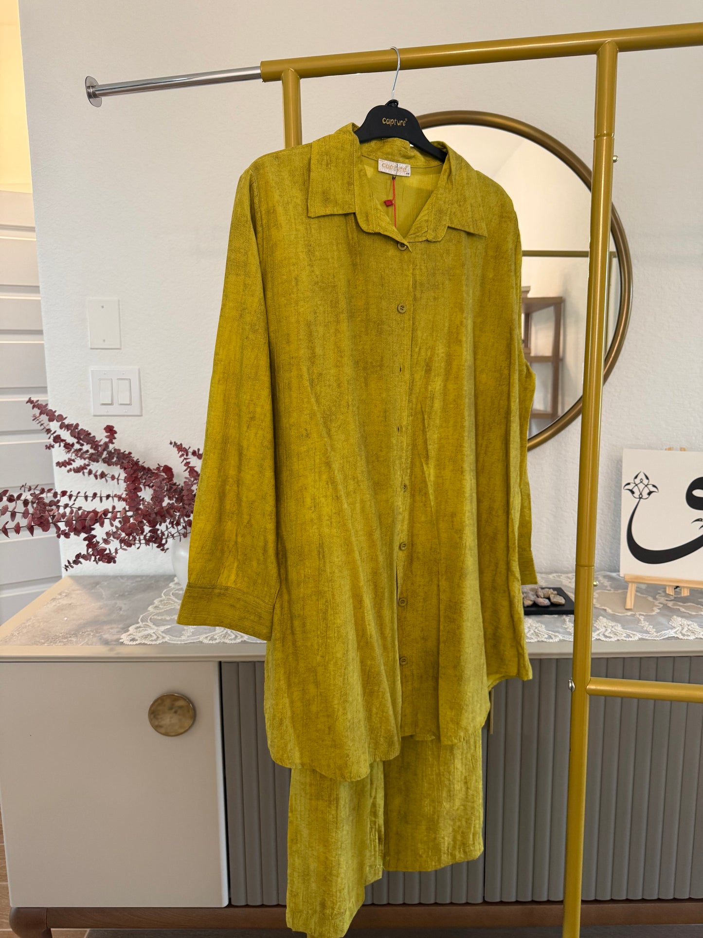 Two-piece linen sets