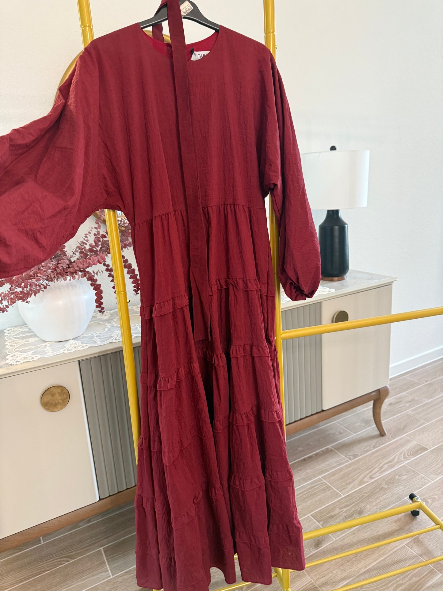 Tiered maxi dress
