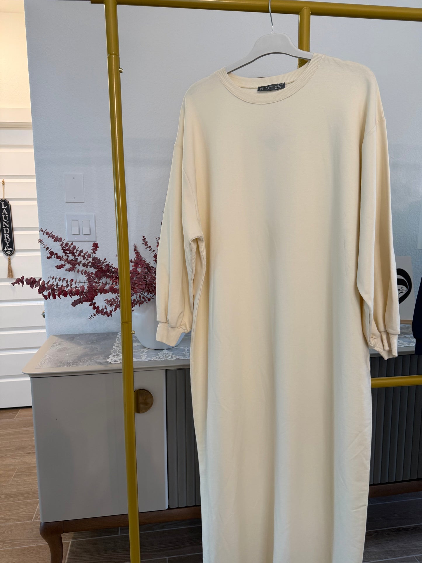 Long, casual maxi dress