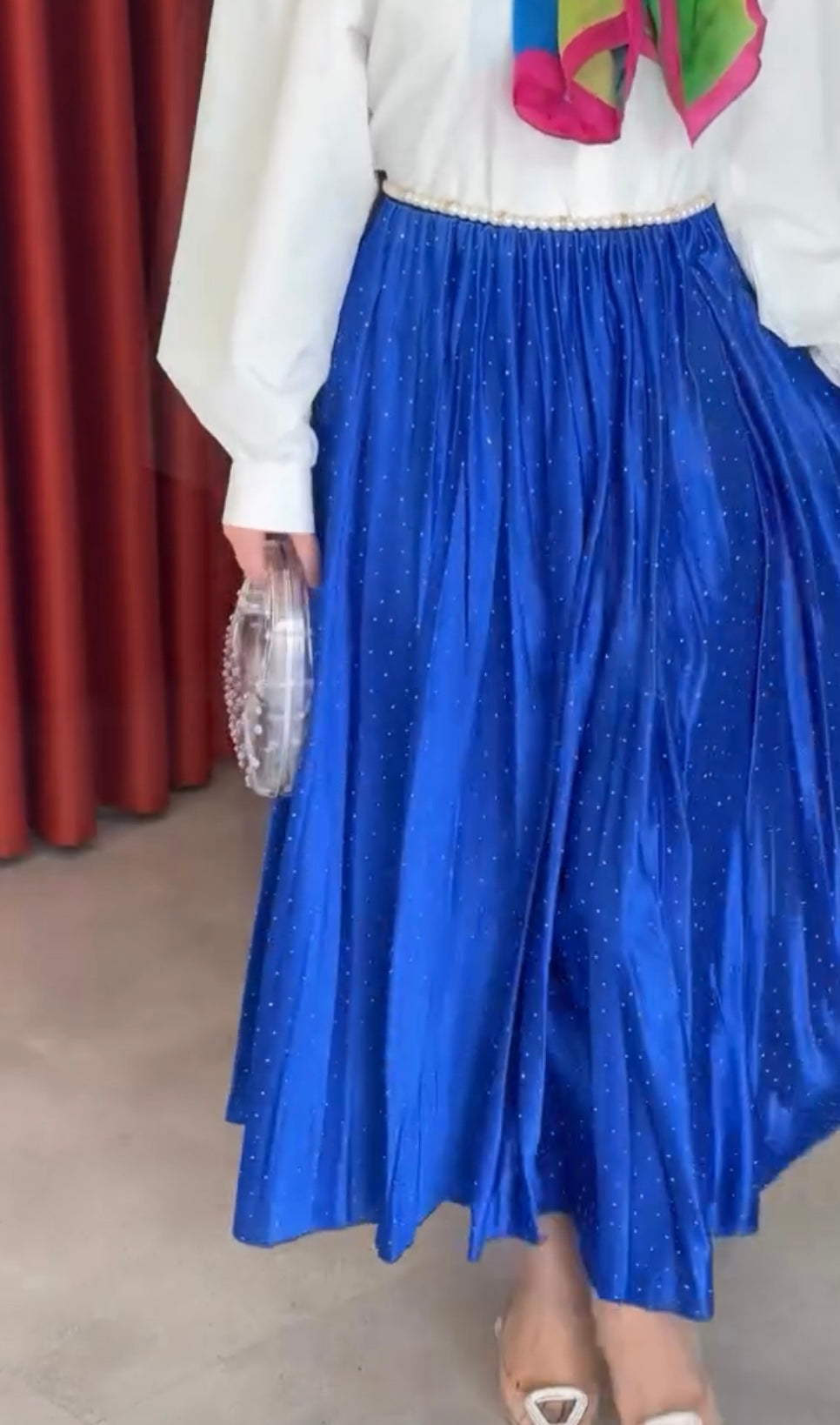 Qashe shinny skirt