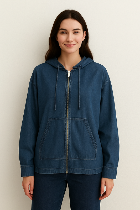 Zip-Up Hoodie Jacket