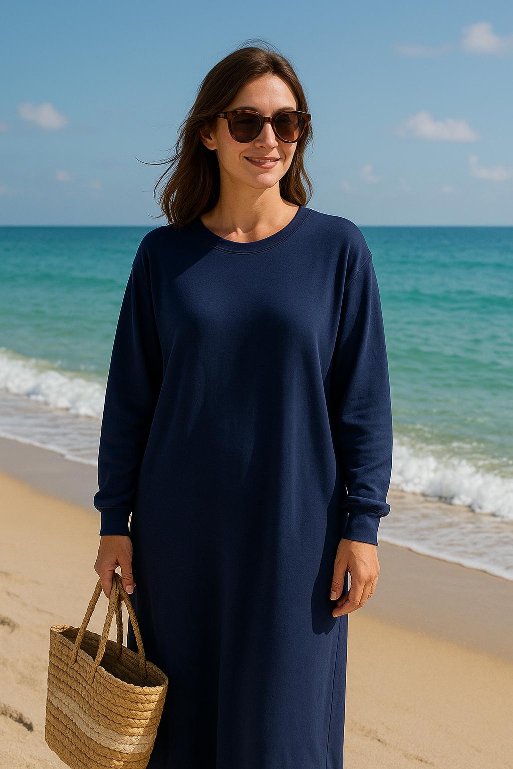 Long, casual maxi dress