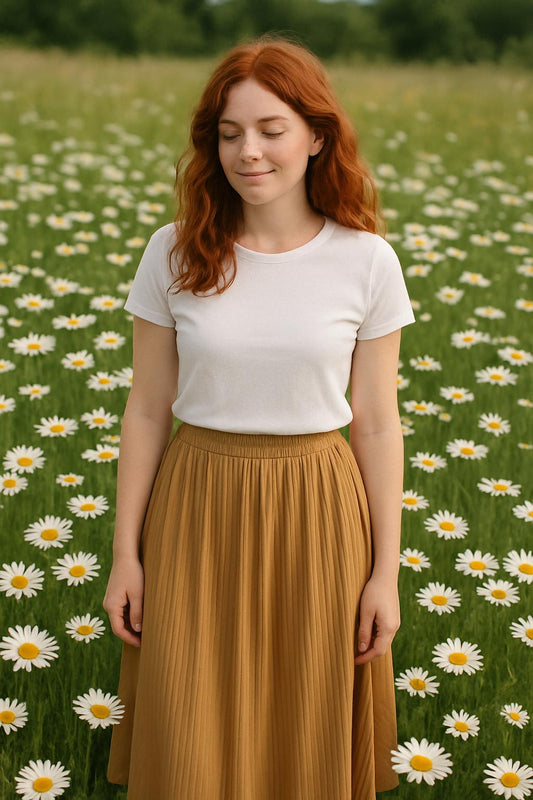 Levidor pleated skirt