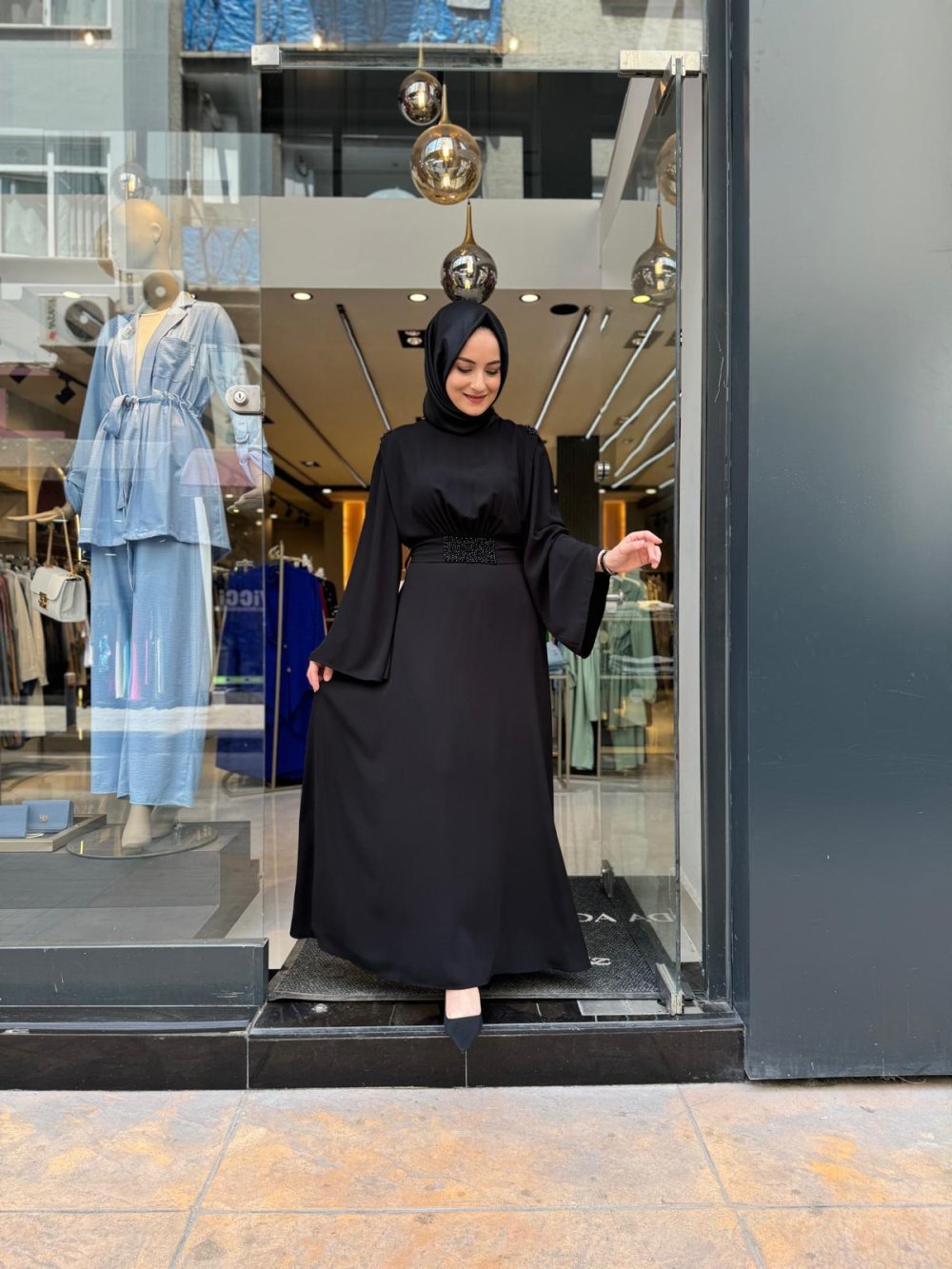 Emerald Dress Black Black