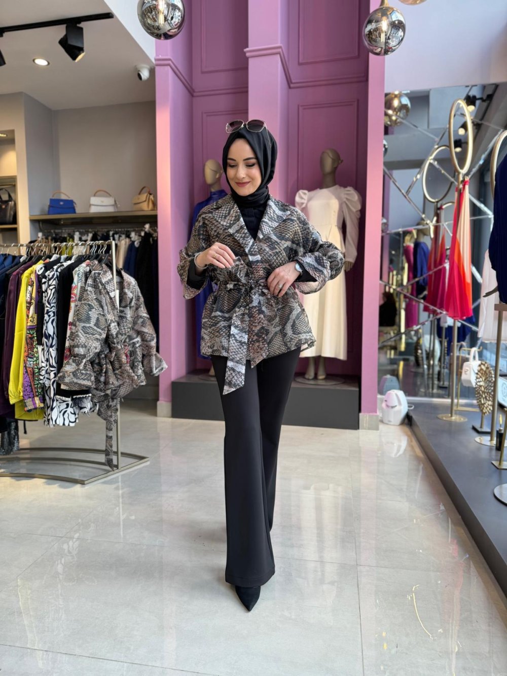 Touche High Waist Scuba Pants