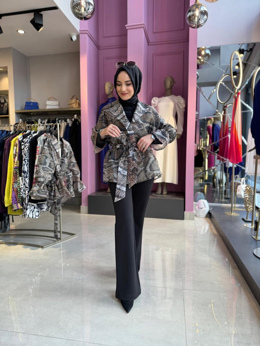 Touche High Waist Scuba Pants