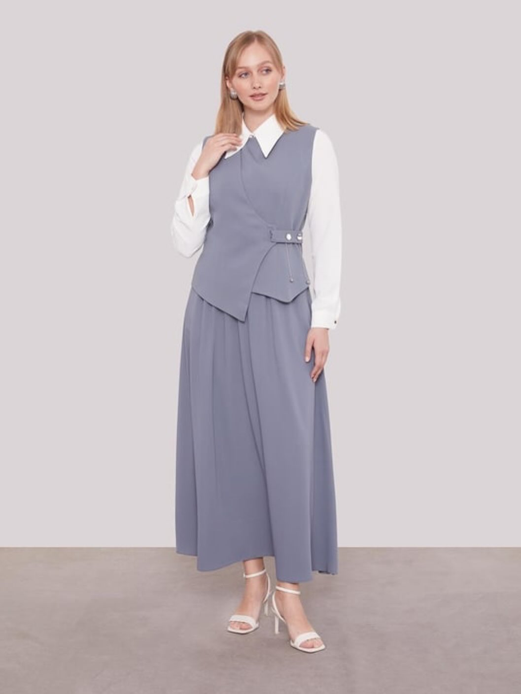 Levidor Blazer Skirt Set