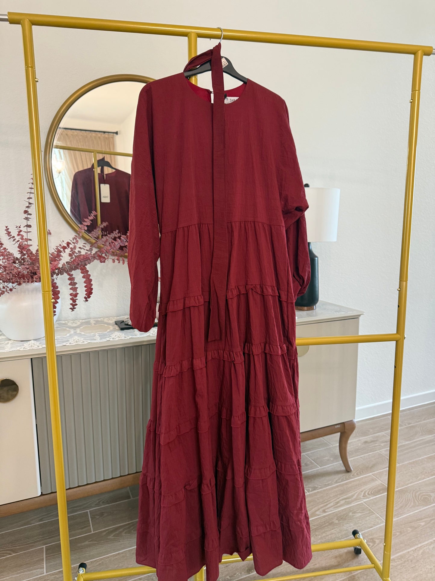 Tiered maxi dress