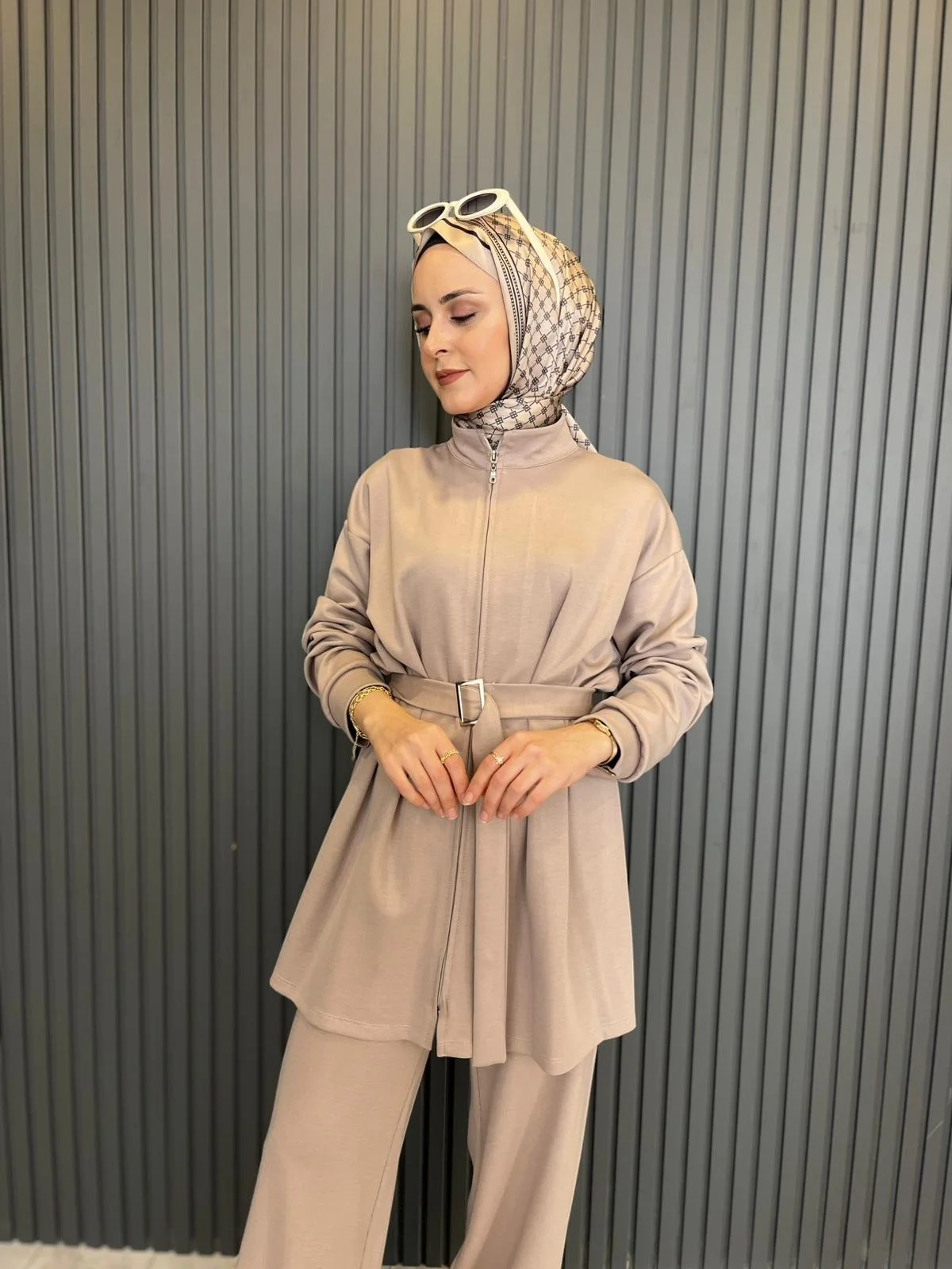 Premium Oysho Set with Belt - Image 2