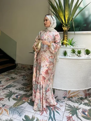 Flower Pattern Dress