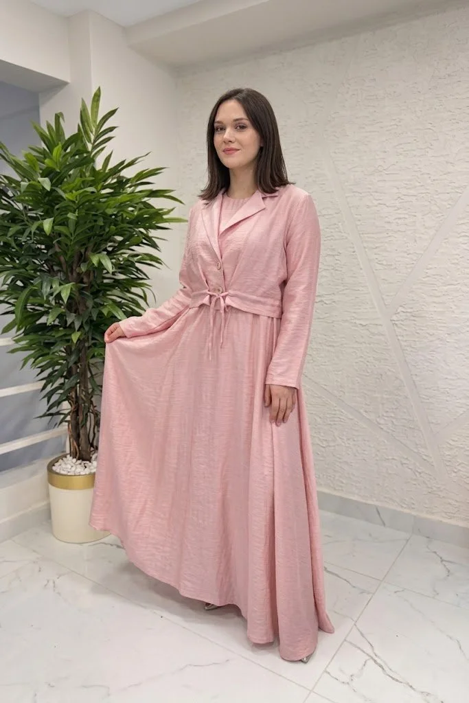 Bolero Sleeveless Dress Set